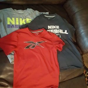 Boys Nike/ Reebok tshirt